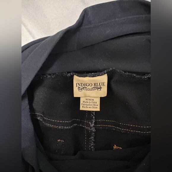 Indigo Blue Maternity Jeans - Picture 4 of 4